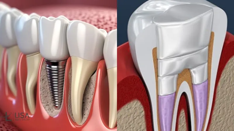 Dental implant vs. root canal treatment Antalya